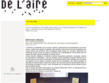 Tablet Screenshot of delaire.eu